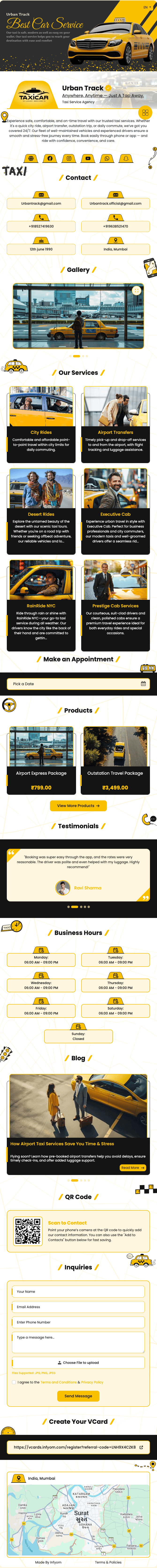 Service de Taxi